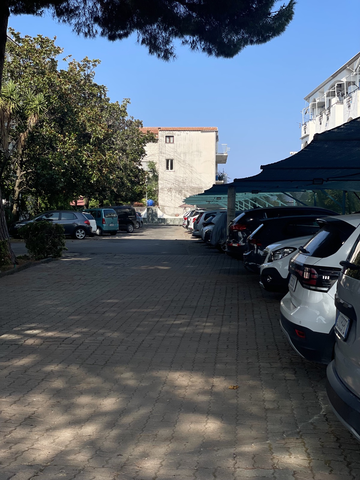 Parcheggio privato Hotel Diamante