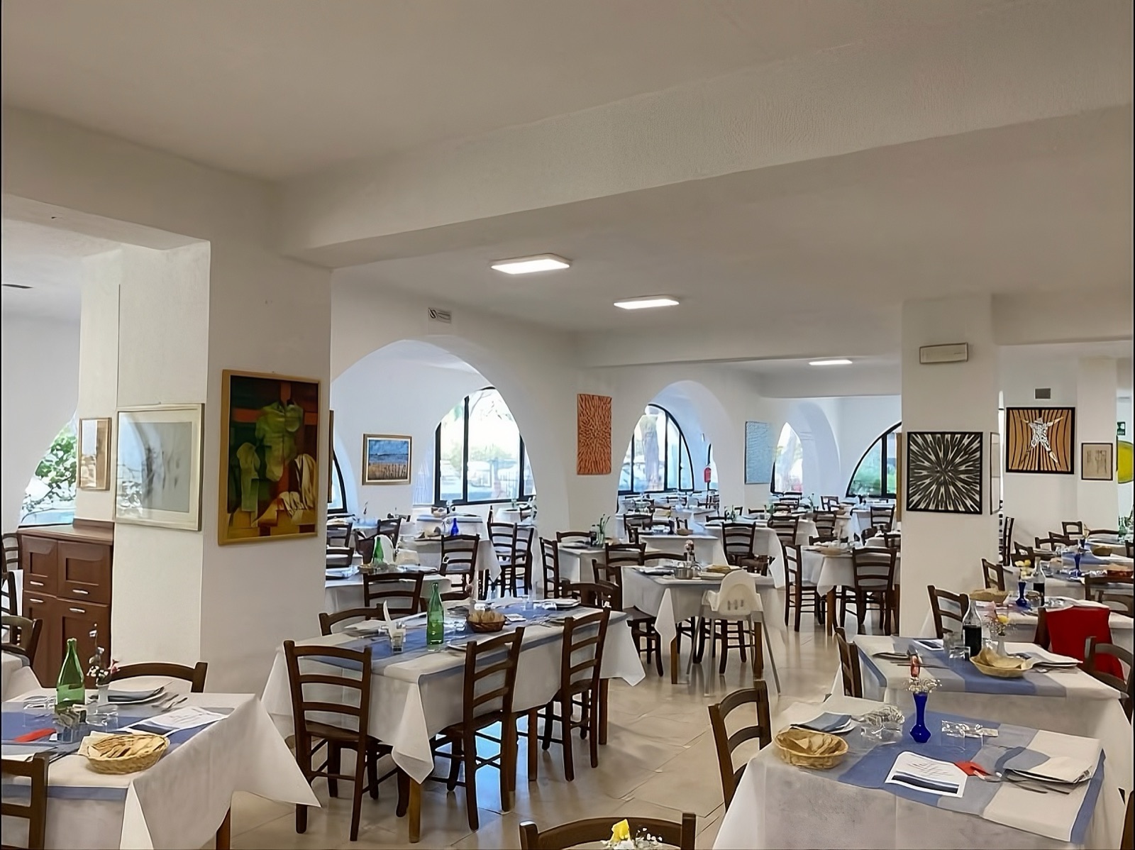 Sala ristorante Hotel Diamante